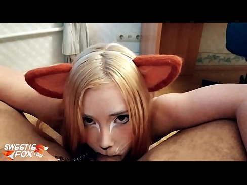 ❤️ Kitsune schluckt Schwanz und Sperma in ihrem Mund ☑ Homemade porn bei uns ❌